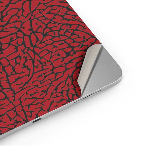 Elephant Print Red Sneakerhead iPad Pro 13in M4 (2024) Skin