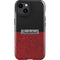 Elephant Print Red Sneakerhead iPhone 15 Impact Case