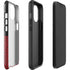 Elephant Print Red Sneakerhead iPhone 15 Impact Case