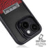 Elephant Print Red Sneakerhead iPhone 15 Kickstand Case