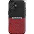 Elephant Print Red Sneakerhead iPhone 16 Impact Case