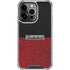 Elephant Print Red Sneakerhead iPhone 16 Pro Max Clear Case
