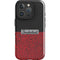 Elephant Print Red Sneakerhead iPhone 16 Pro Max Impact Case