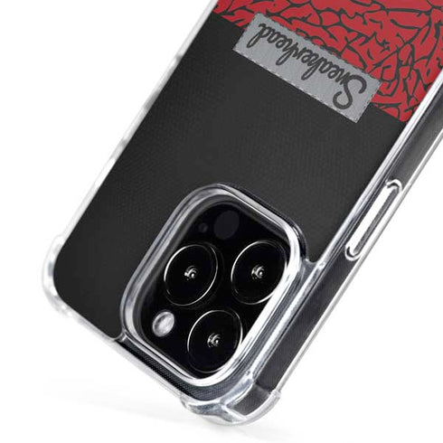 Elephant Print Red Sneakerhead iPhone 16 Pro Max MagSafe Case
