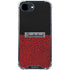 Elephant Print Red Sneakerhead iPhone 16e Clear Case