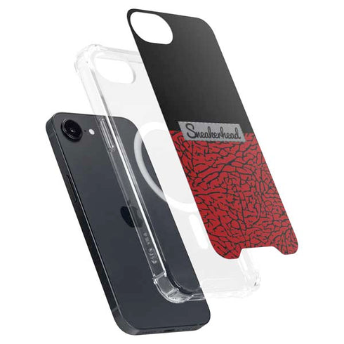 Elephant Print Red Sneakerhead iPhone 16e MagSafe Case