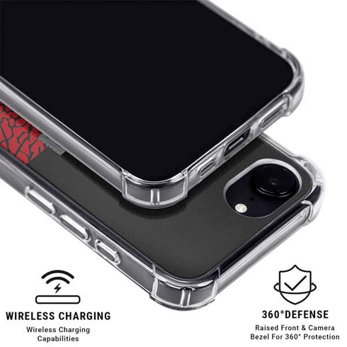 Elephant Print Red Sneakerhead iPhone 16e MagSafe Case