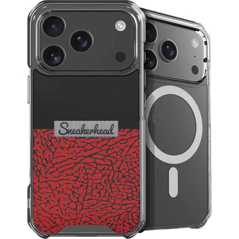 Elephant Print Red Sneakerhead iPhone 18 Pro MagSafe Case