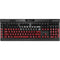 Elephant Print Red Sneakerhead K95 RGB PLATINUM Mechanical Gaming Keyboard Skin