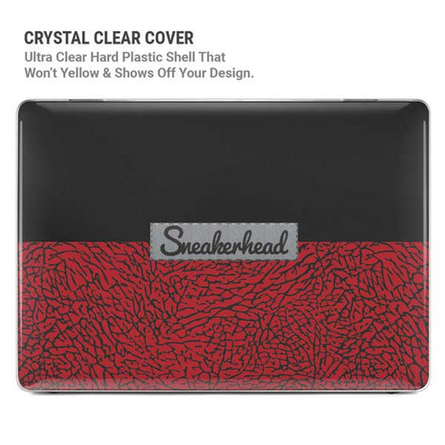 Elephant Print Red Sneakerhead MacBook Pro 14in (2021-24) Case plus Skin