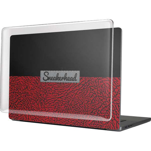 Elephant Print Red Sneakerhead MacBook Cases