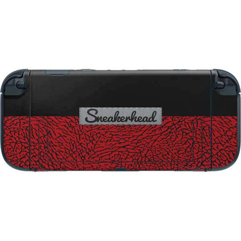 Elephant Print Red Sneakerhead Nintendo Switch 2 (2025) with Joy-Con Skin