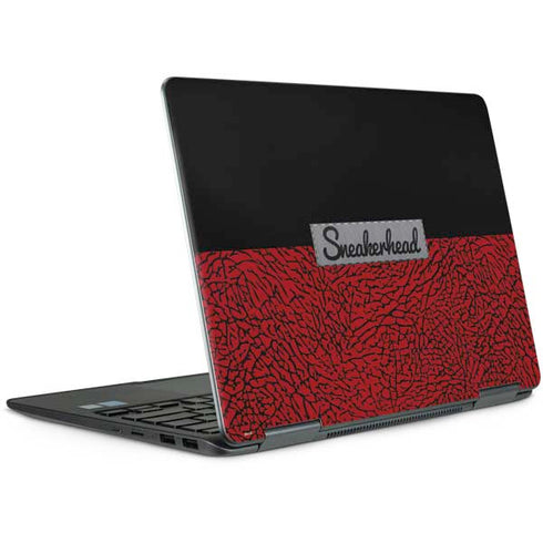 Elephant Print Red Sneakerhead Notebook 9 Pro 13in (2017) Skin