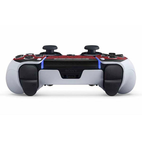 Elephant Print Red Sneakerhead PS5 DualSense Edge Pro Controller Skin