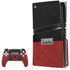 Elephant Print Red Sneakerhead PlayStation PS5 Skins