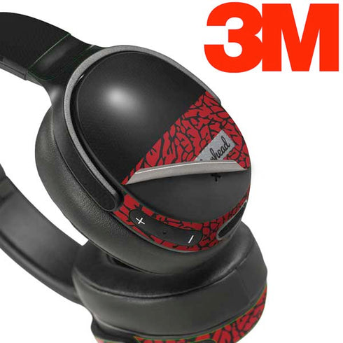 Elephant Print Red Sneakerhead Skullcandy Venue Skin