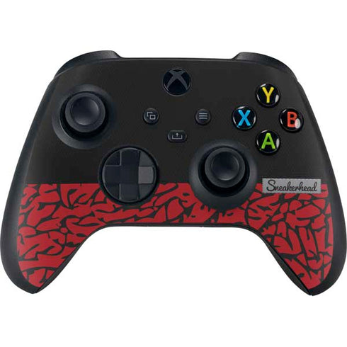 Elephant Print Red Sneakerhead XBox Series X Digital Edition Bundle Skin