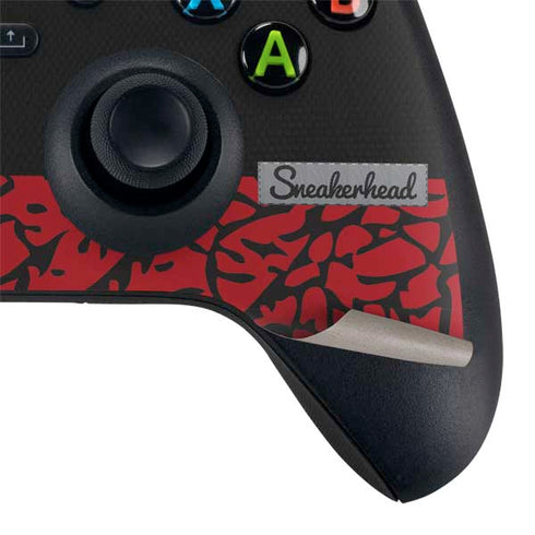 Elephant Print Red Sneakerhead XBox Series X Digital Edition Bundle Skin