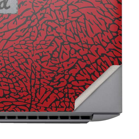 Elephant Print Red Sneakerhead HP ZBook Fury 16 G10 Skin