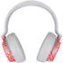 Elephant Print Red Surface Headphones Skin