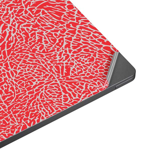 Elephant Print Red Surface Laptop 7 13.8in Skin