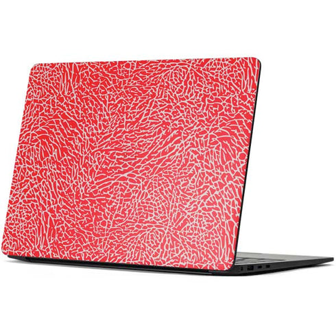 Elephant Print Red Surface Laptop 7 15in Skin