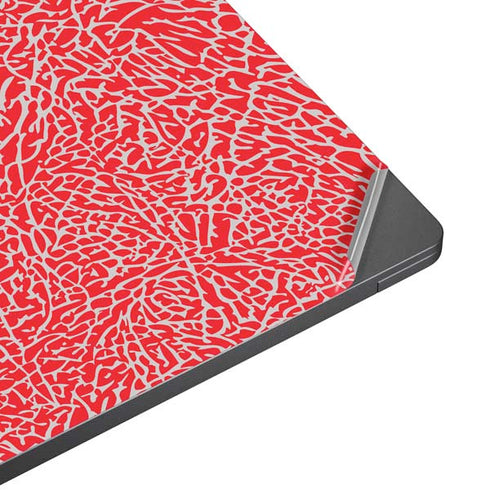Elephant Print Red Surface Laptop 7 15in Skin
