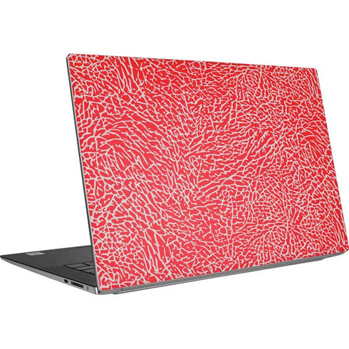 Elephant Print Red Dell XPS Skin
