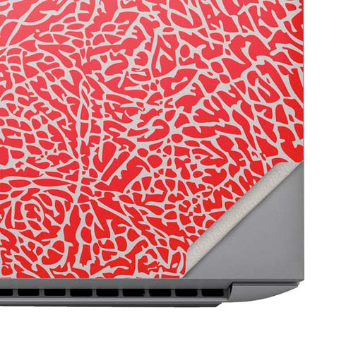Elephant Print Red HP ZBook Fury 16 G10 Skin