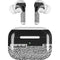 Elephant Print Sneakerhead Black AirPods Skins