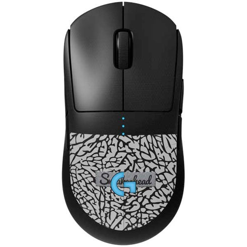 Elephant Print Sneakerhead Black G Pro Wireless Gaming Mouse Skin