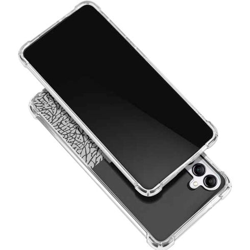 Elephant Print Sneakerhead Black Gabb Phone 4 Clear Case