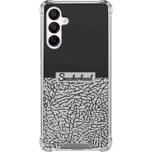 Elephant Print Sneakerhead Black Galaxy A16 5G Clear Case