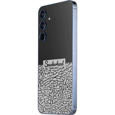 Elephant Print Sneakerhead Black Galaxy A35 5G Skin