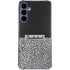 Elephant Print Sneakerhead Black Galaxy A55 5G Clear Case