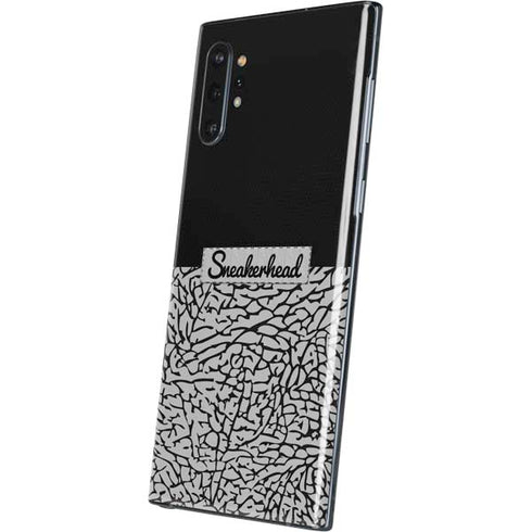 Elephant Print Sneakerhead Black Galaxy Note 10 Plus Skin