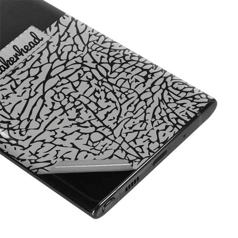 Elephant Print Sneakerhead Black Galaxy Note 10 Plus Skin