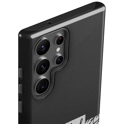 Elephant Print Sneakerhead Black Galaxy S23 Ultra Pro Case