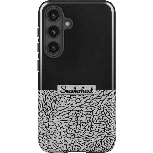 Elephant Print Sneakerhead Black Galaxy S25 Impact Case