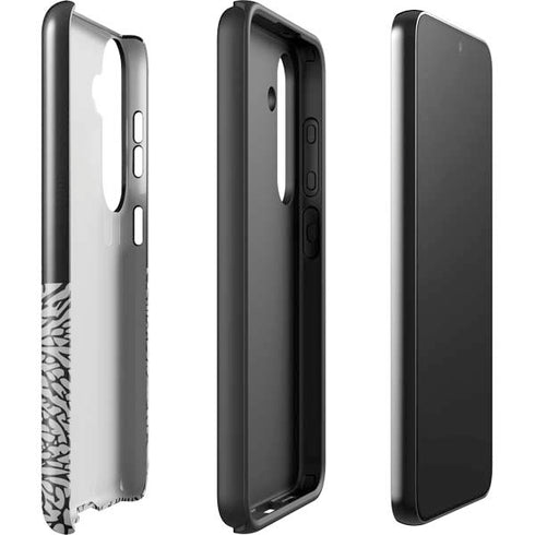 Elephant Print Sneakerhead Black Galaxy S25 Impact Case