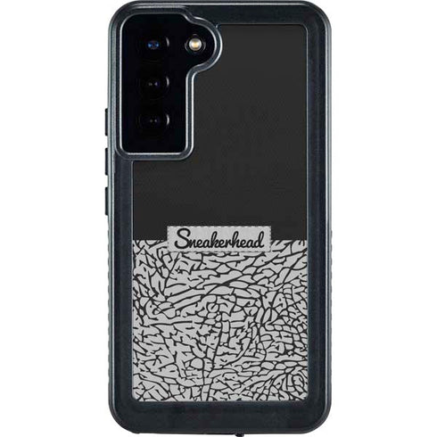 Elephant Print Sneakerhead Black Galaxy S24 Plus Waterproof Case