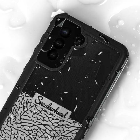Elephant Print Sneakerhead Black Galaxy S24 Plus Waterproof Case