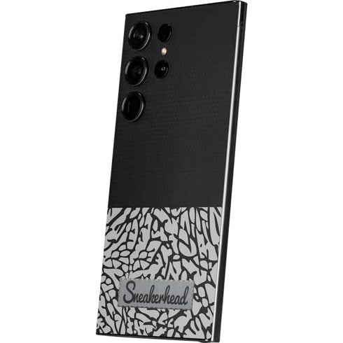 Elephant Print Sneakerhead Black Galaxy S25 Ultra Skin