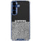Elephant Print Sneakerhead Black Galaxy S25 Plus Clear Case