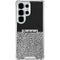 Elephant Print Sneakerhead Black Galaxy S25 Ultra Clear Case
