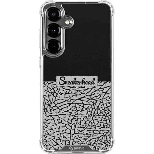 Elephant Print Sneakerhead Black Galaxy S26 Clear Case