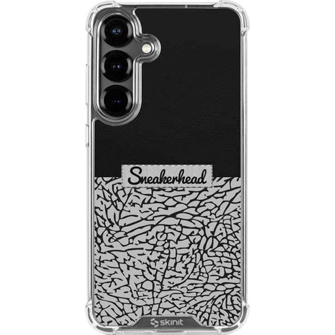 Elephant Print Sneakerhead Black Galaxy S26 Plus Clear Case
