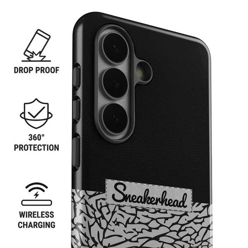 Elephant Print Sneakerhead Black Galaxy S26 Plus Impact Case