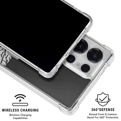 Elephant Print Sneakerhead Black Galaxy S26 Ultra Clear Case