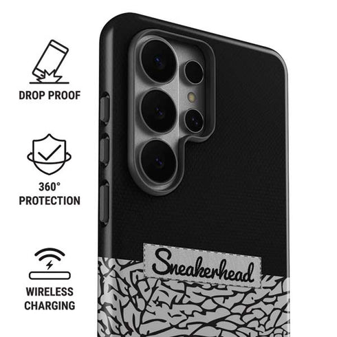 Elephant Print Sneakerhead Black Galaxy S26 Ultra Impact Case